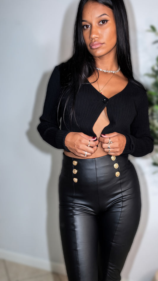 Leggings Victoria Nero