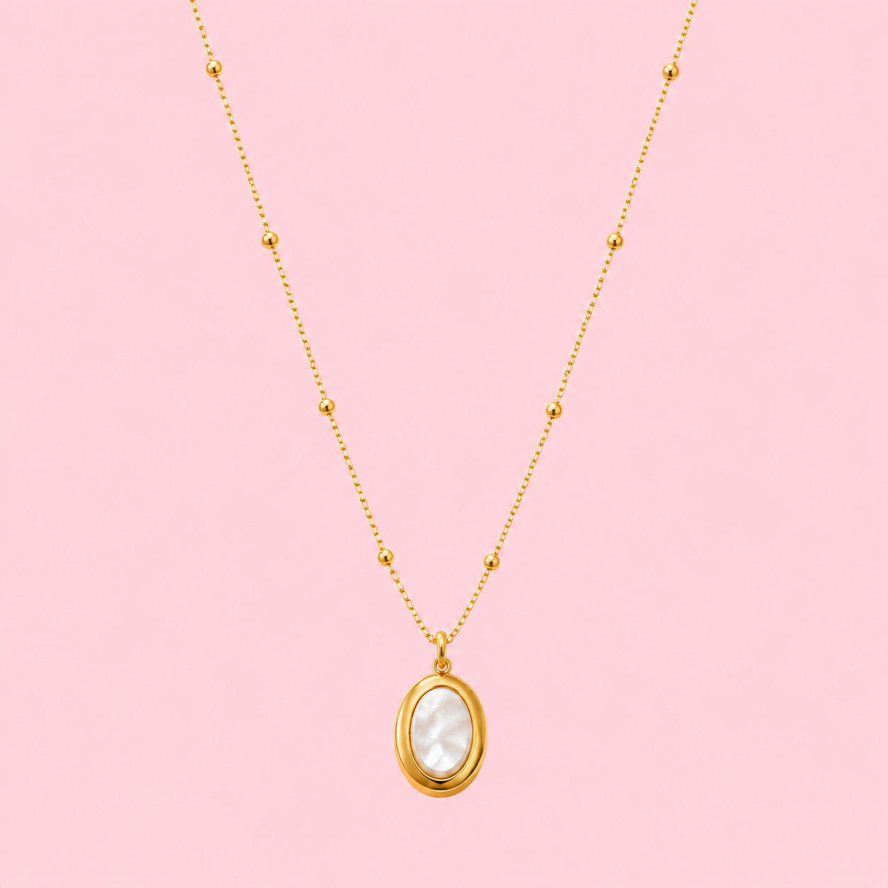 Collana Golden Light | Natural Stone