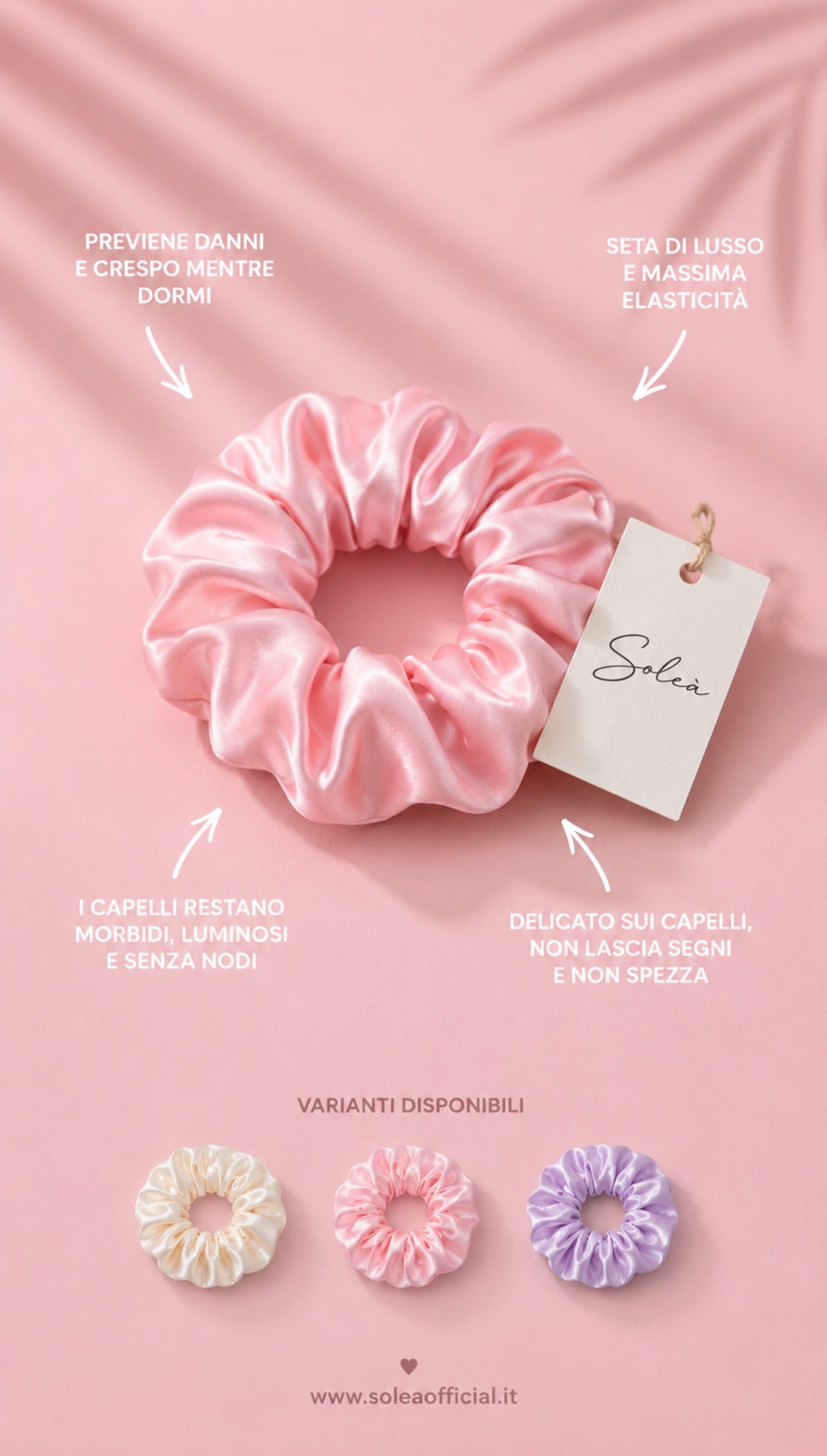 Soleà Satin Scrunchies