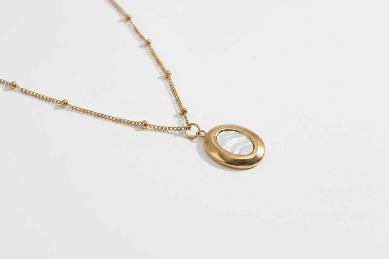 Collana Golden Light | Natural Stone